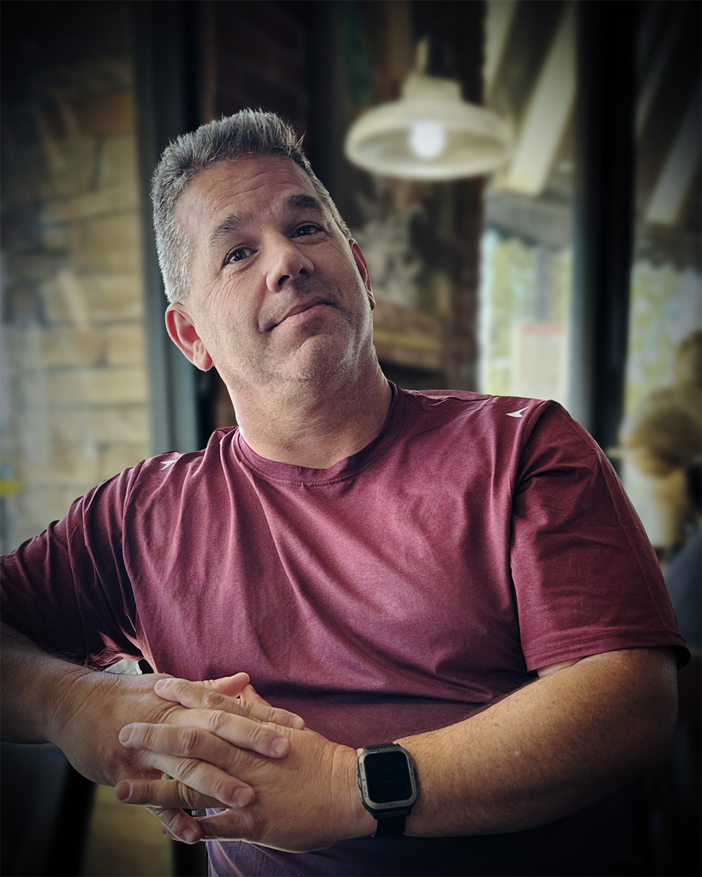 Rob McIntosh thinks through a story